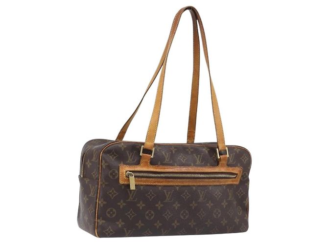 Bolsa LOUIS VUITTON Monogram Cite GM M51181 LV Auth bs37192 Monograma