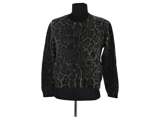 Autre Marque Samantha Sung Cardigan aus Kaschmir Grün S