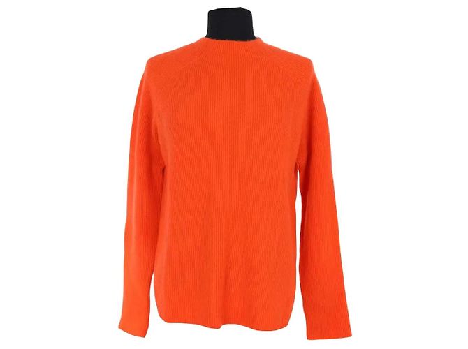 Eric Bompard Kaschmirpullover orange