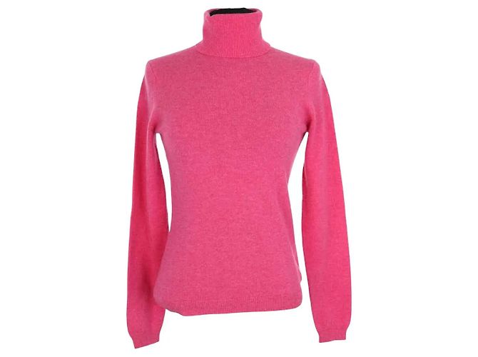 Jersey Eric Bompard de cashmere rosa S