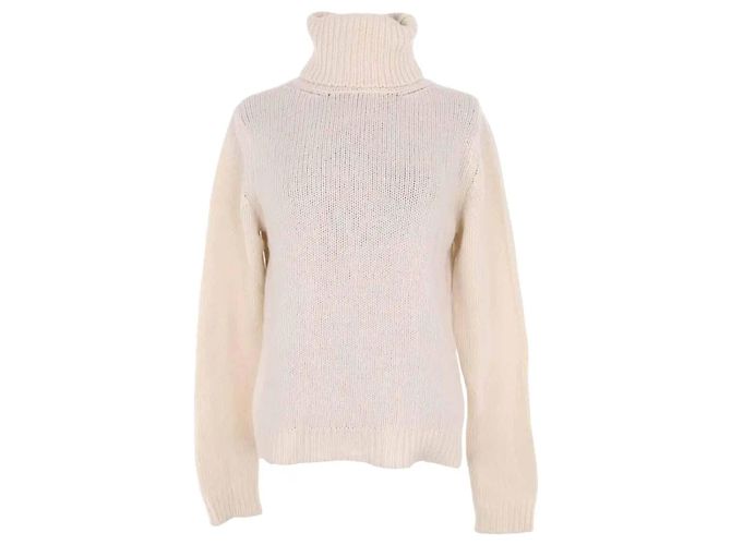 Pull en cachemire blanc Ba&Sh