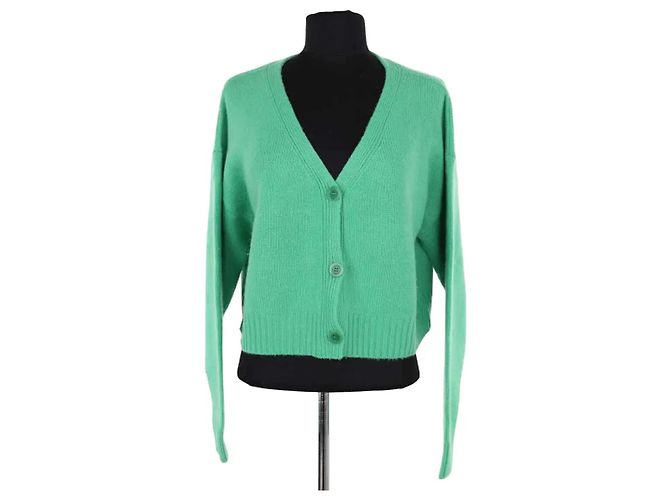 Eric Bompard Kaschmir Cardigan Grün S