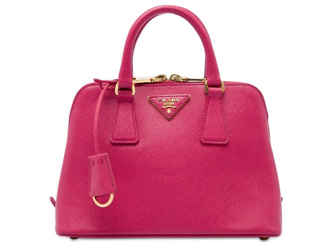 Sac à main Prada Small Saffiano Lux Promenade Rose