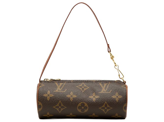 Sac à main Louis Vuitton Monogram Papillon Pochette Marron