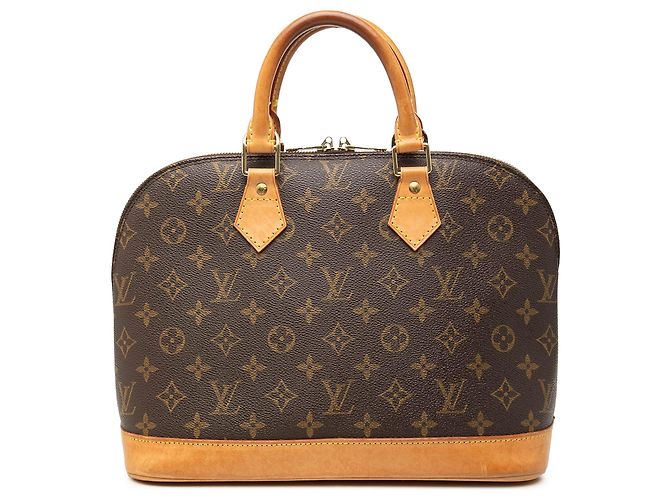 Sac à main Louis Vuitton Monogram Alma PM Marron
