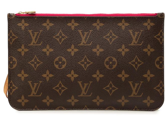 Bolsa Louis Vuitton Monogram Neverfull MM Castanha Marrom