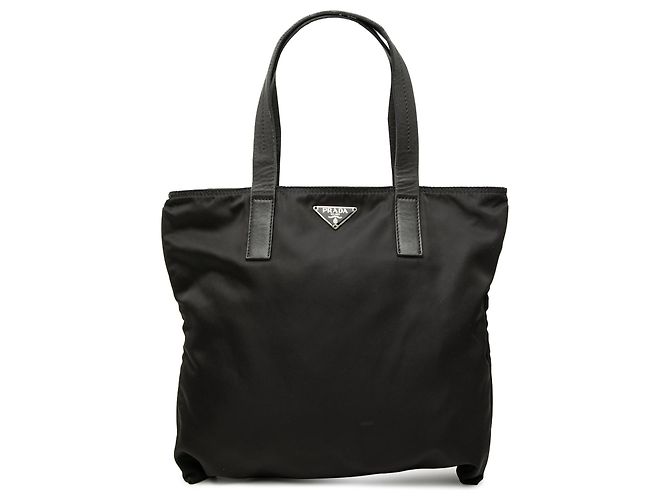 Black Prada Tessuto Tote