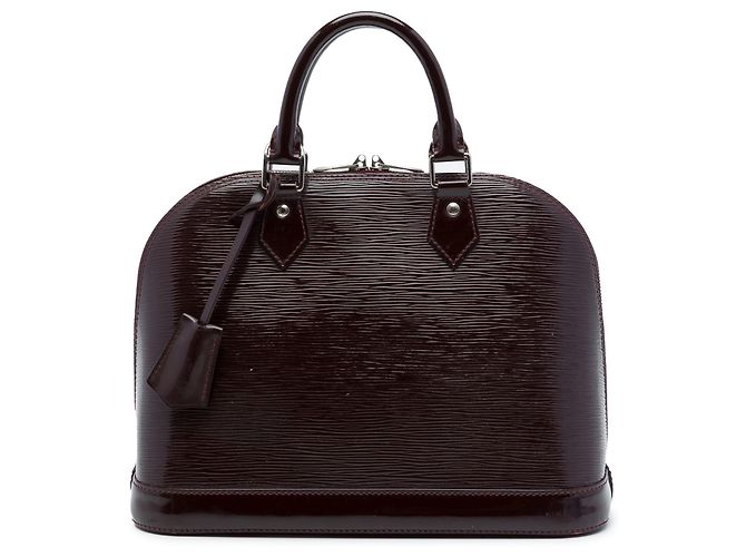 Bolsa Louis Vuitton Electric Epi Alma PM Roxa Roxo