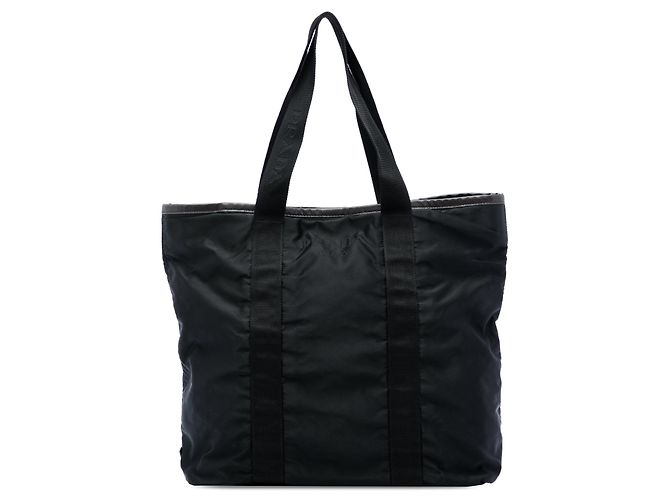 Tote Prada em Tessuto com acabamento em Saffiano preto