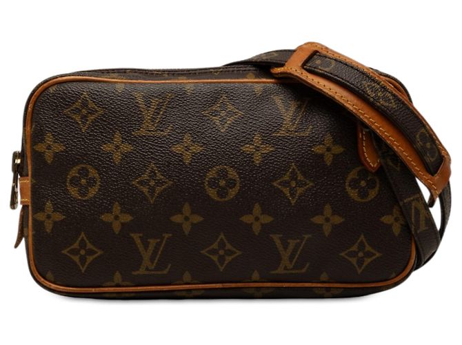 Borsa a tracolla Louis Vuitton Monogram Pochette Marly marrone