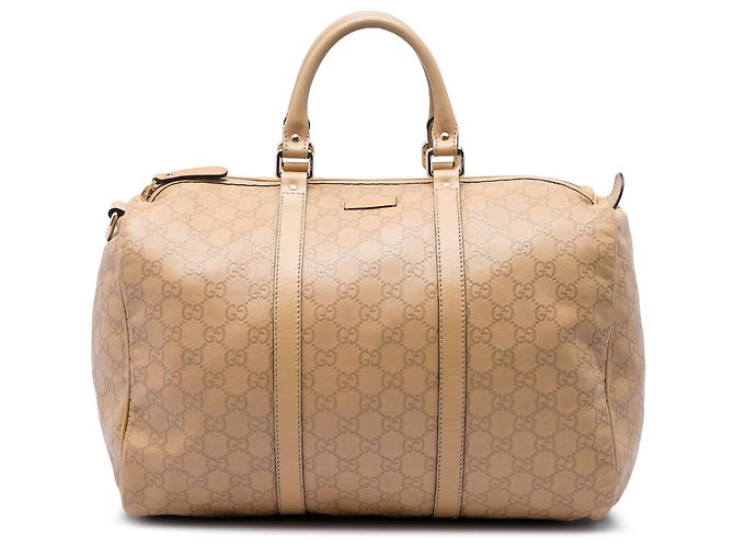 Borsa Boston Gucci Joy Medium GG Supreme Marrone