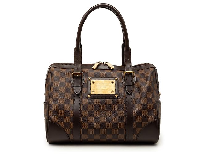 Louis Vuitton Damier Ebene Berkeley Handtasche Braun