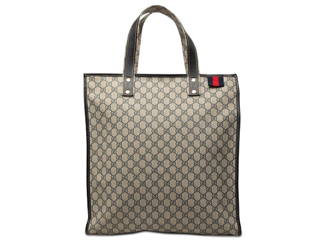 Tote Gucci GG Supreme Web Bege