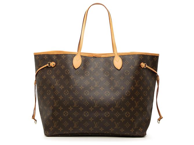 Sac cabas Louis Vuitton Monogram Neverfull GM Marron
