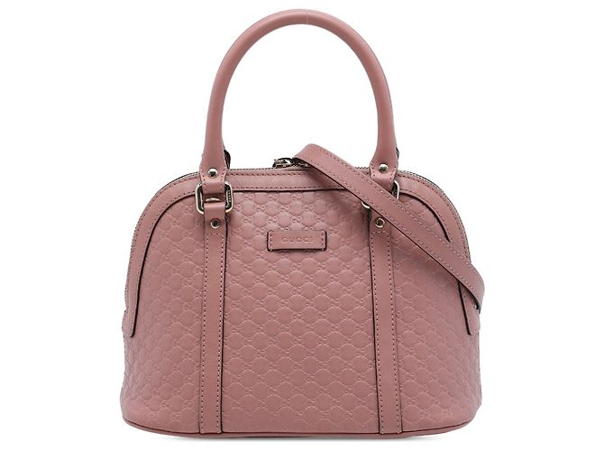 Bolso Dome Mini Microguccissima Gucci Rosa