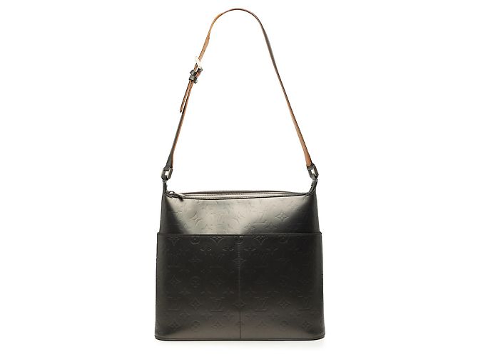 Bolsa de Ombro Louis Vuitton Monogram Mat Sutter Cinza