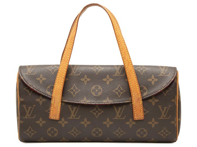 Sac à main Louis Vuitton Monogram Sonatine Marron