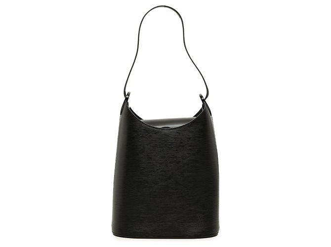 Borsa a tracolla Louis Vuitton Epi Sac Verseau Nera Nero