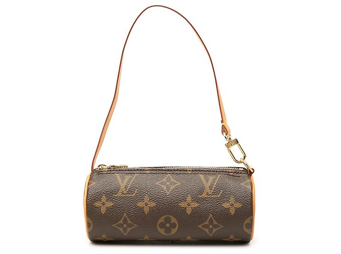 Sac à main Louis Vuitton Monogram Papillon Pochette Marron