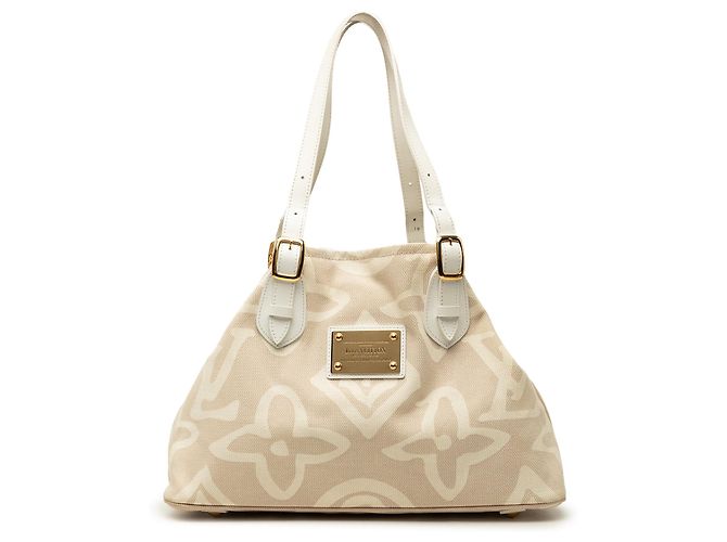 Bolso Tote Cabas PM Louis Vuitton Monogram Tahitienne Beige