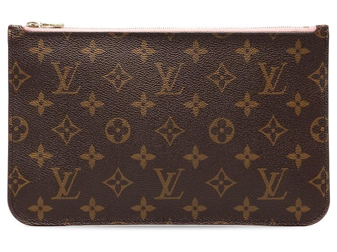 Bolsa Louis Vuitton Monogram Neverfull MM Castanha Marrom