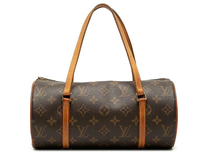 Sac à main Louis Vuitton Monogram Papillon 28 Marron