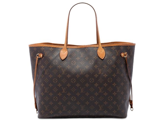 Sac cabas Louis Vuitton Monogram Neverfull GM Marron
