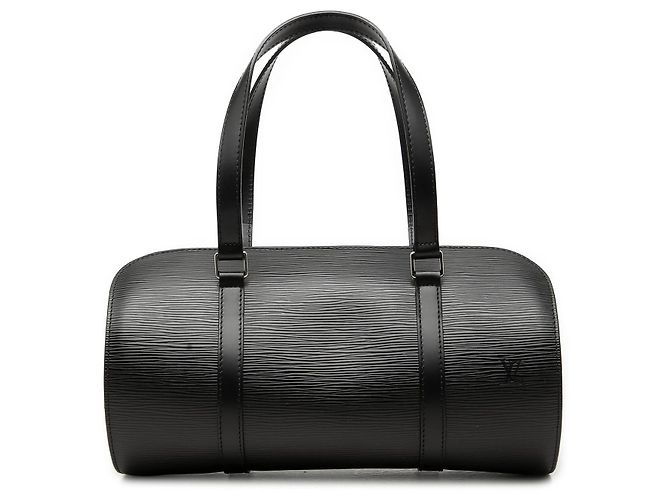 Borsa Louis Vuitton Epi Soufflot Nera Nero