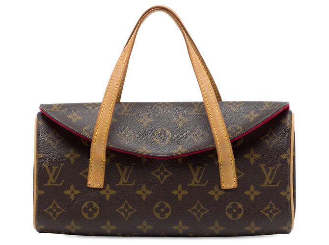 Louis Vuitton Monogram Sonatine Handtasche Braun