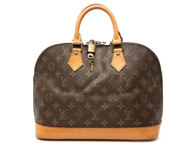 Louis Vuitton Monogram Alma PM Handtasche Braun
