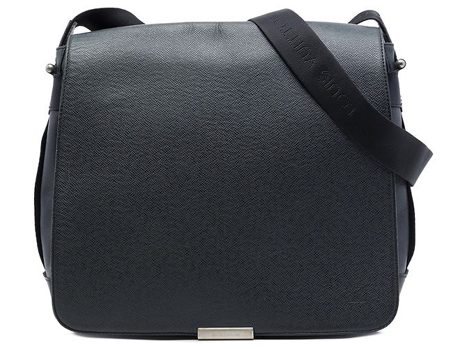 Borsa a tracolla Louis Vuitton Taiga Viktor Nera Nero
