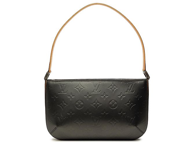 Bolso de hombro Louis Vuitton Monogram Mat Fowler Gris