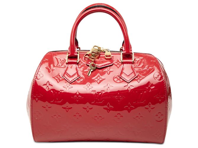 Bolso Louis Vuitton Monogram Vernis Montana rojo Roja