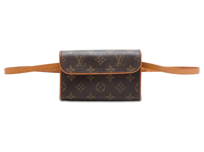 Louis Vuitton Monogram Pochette Florentine Gürteltasche Braun