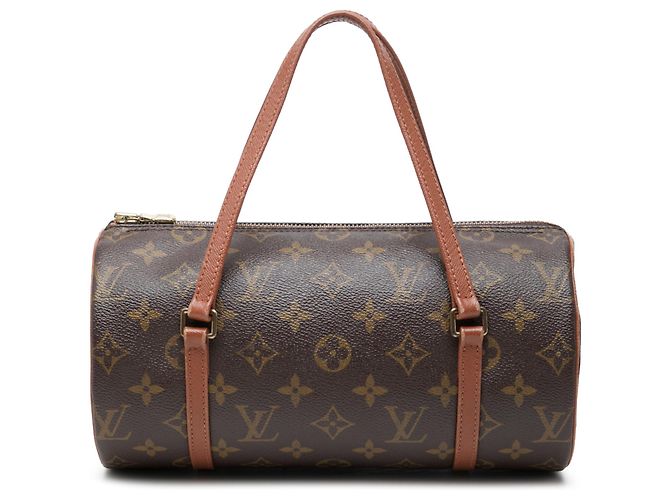 Bolsa de mão Louis Vuitton Monogram Papillon 26 Castanha Marrom