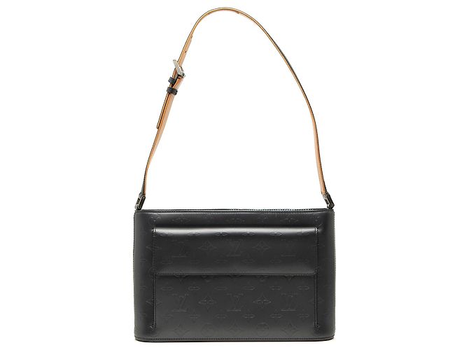 Bolsa de Ombro Louis Vuitton Monogram Mat Alston Cinza