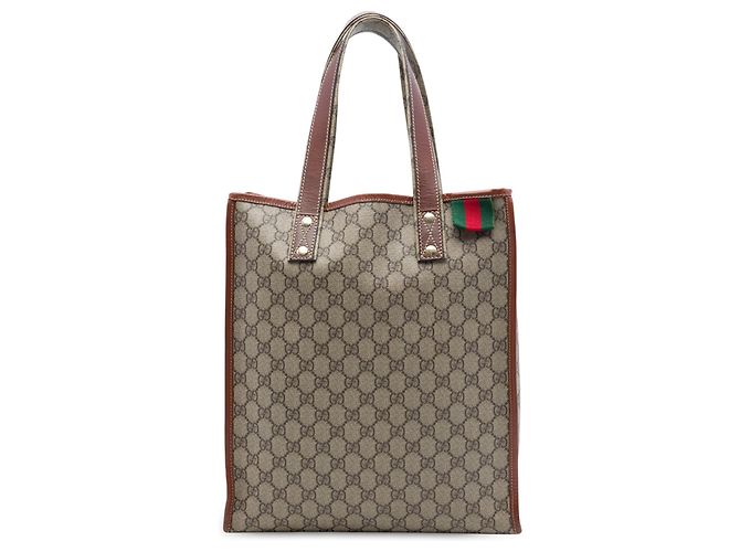 Tote Gucci GG Supreme Web Bege
