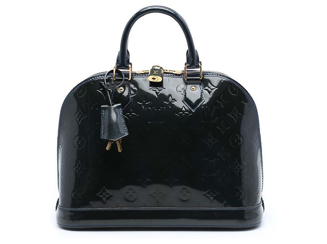 Sac à main Louis Vuitton Monogram Vernis Alma PM Vert