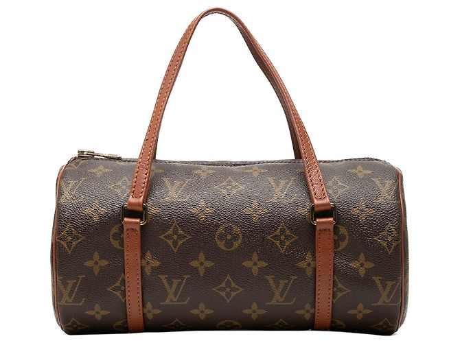 Louis Vuitton Monogram Papillon 26 Handtasche Braun
