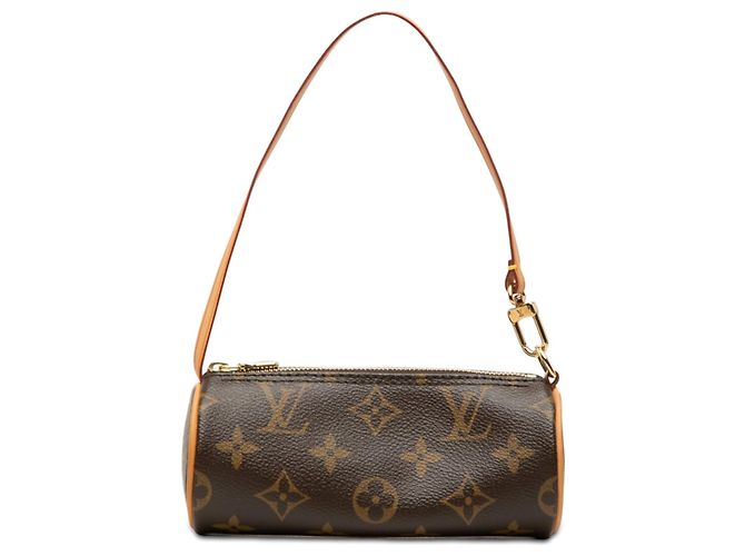 Sac à main Louis Vuitton Monogram Papillon Pochette Marron