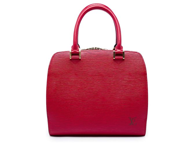 Louis Vuitton Epi Pont Neuf Handtasche rot