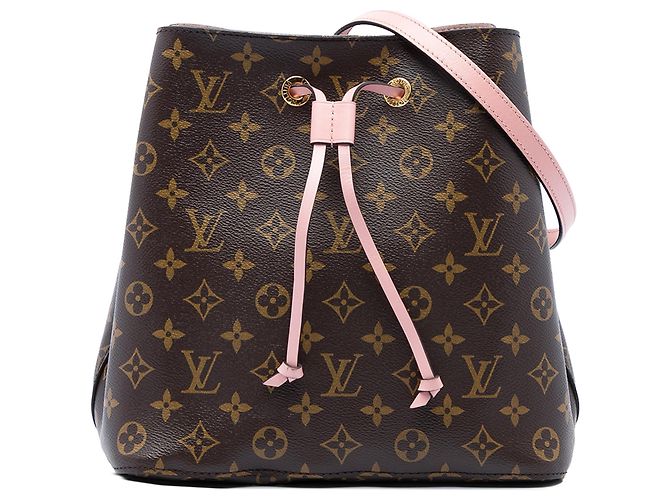 Borsa a Secchiello Louis Vuitton Monogram Neonoe MM Marrone
