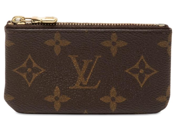 Portachaves Monogram Louis Vuitton Marrón Castaño