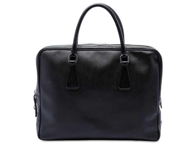 Sac business Prada Saffiano noir