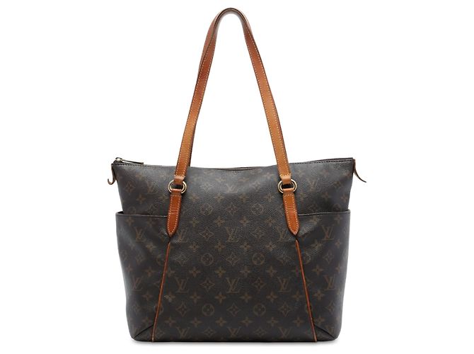 Sac cabas Louis Vuitton Monogram Totally MM Marron