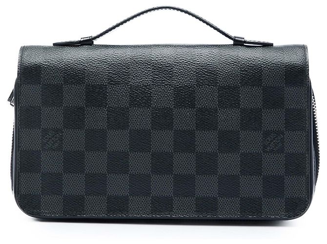Cartera Larga Louis Vuitton Damier Graphite Zippy XL Negra Negro