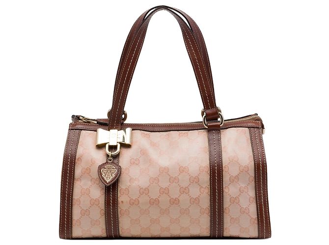 Borsa Gucci GG Crystal Duchessa Marrone