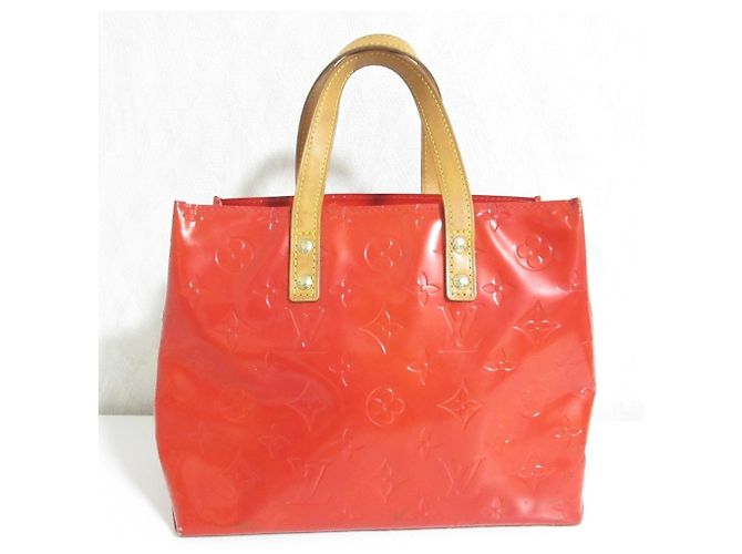 Bolso Louis Vuitton Monogram Vernis Lead PM Roja