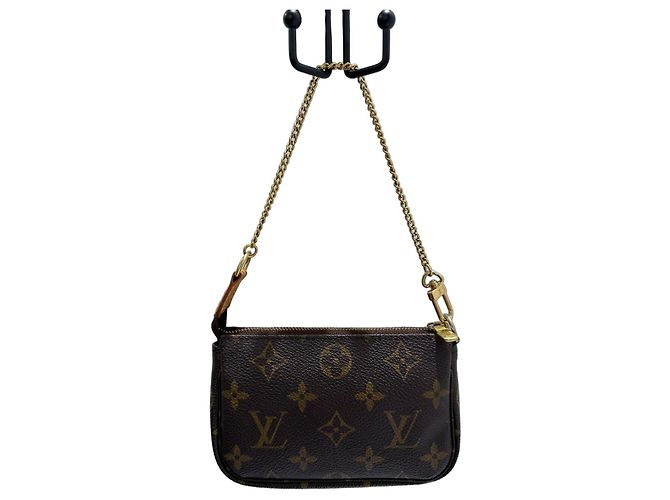 Louis Vuitton Mini Pochette Accessoires Monogram Marron Monogramme