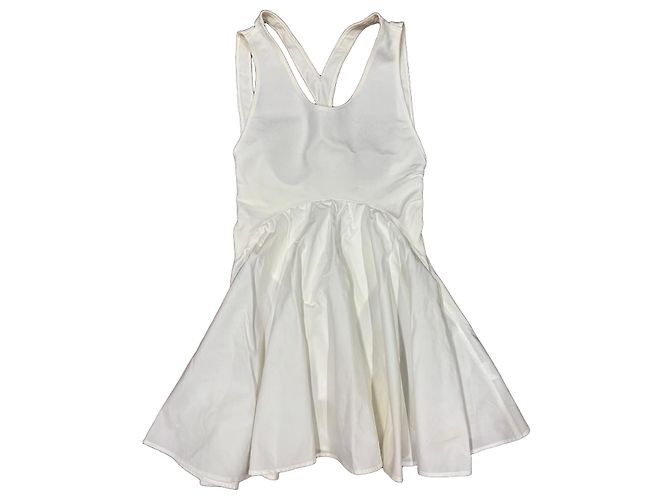 Vestido Alaïa blanco racerback